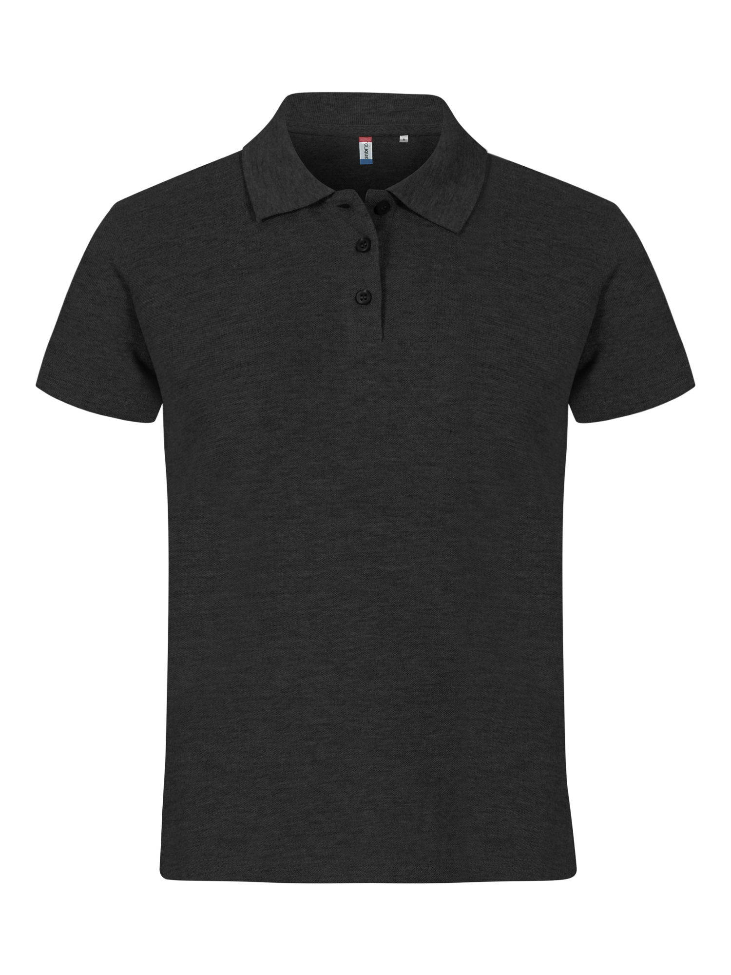 Basic Polo i färgen antracitmelerad