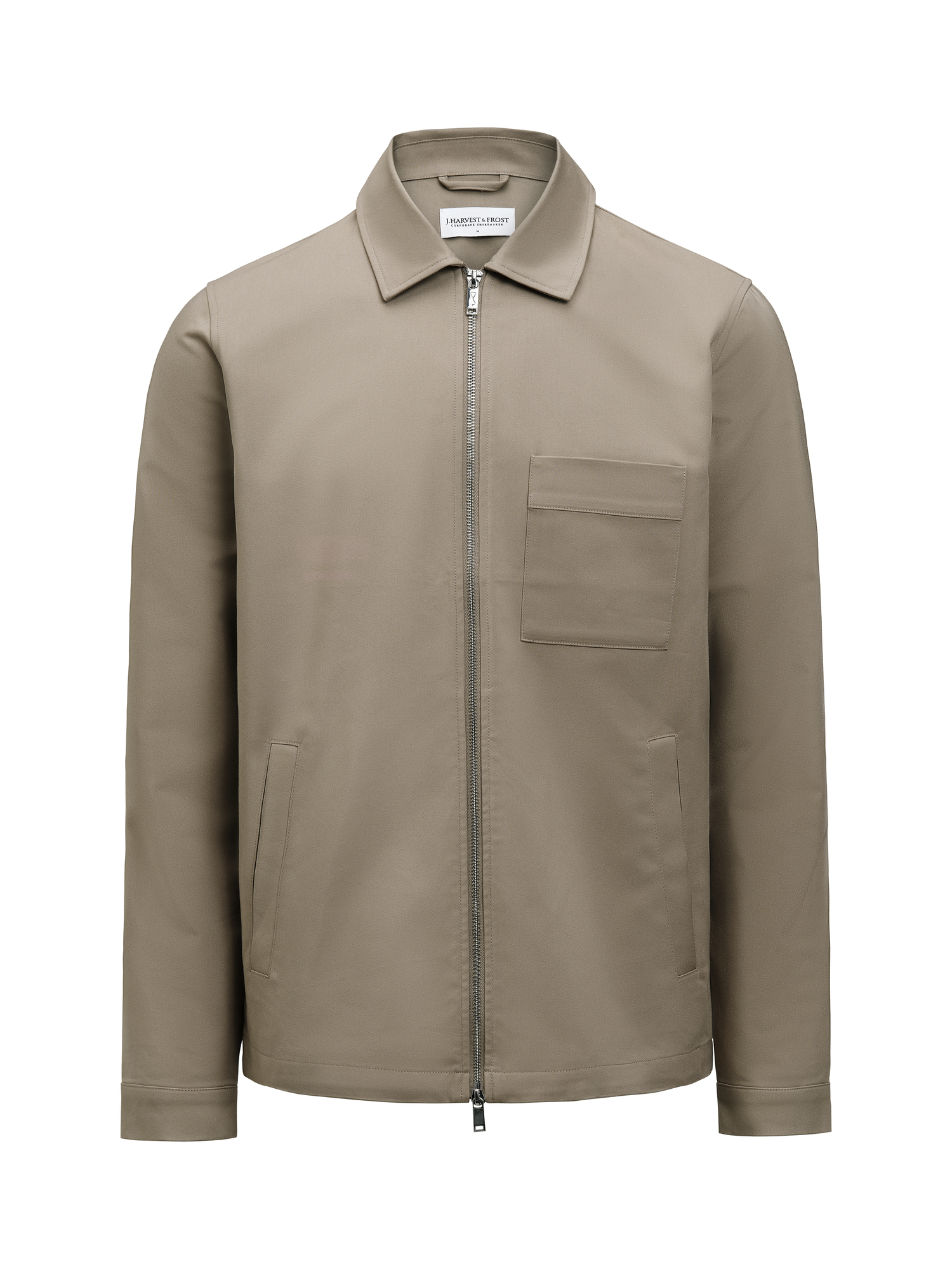 Modern Zip Overshirt