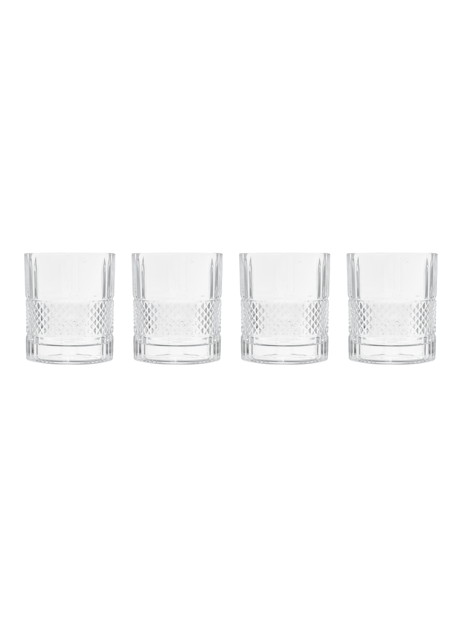 Roterende whiskeyglass 4-pk.