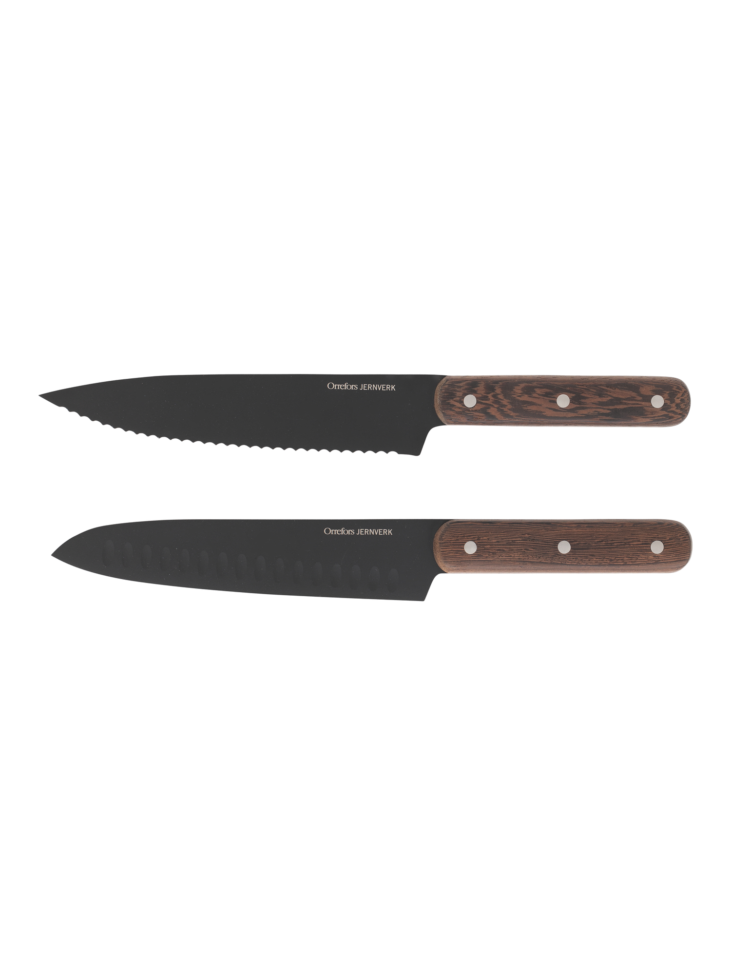 2-pk. Blacksmith kniver med skjærebrett