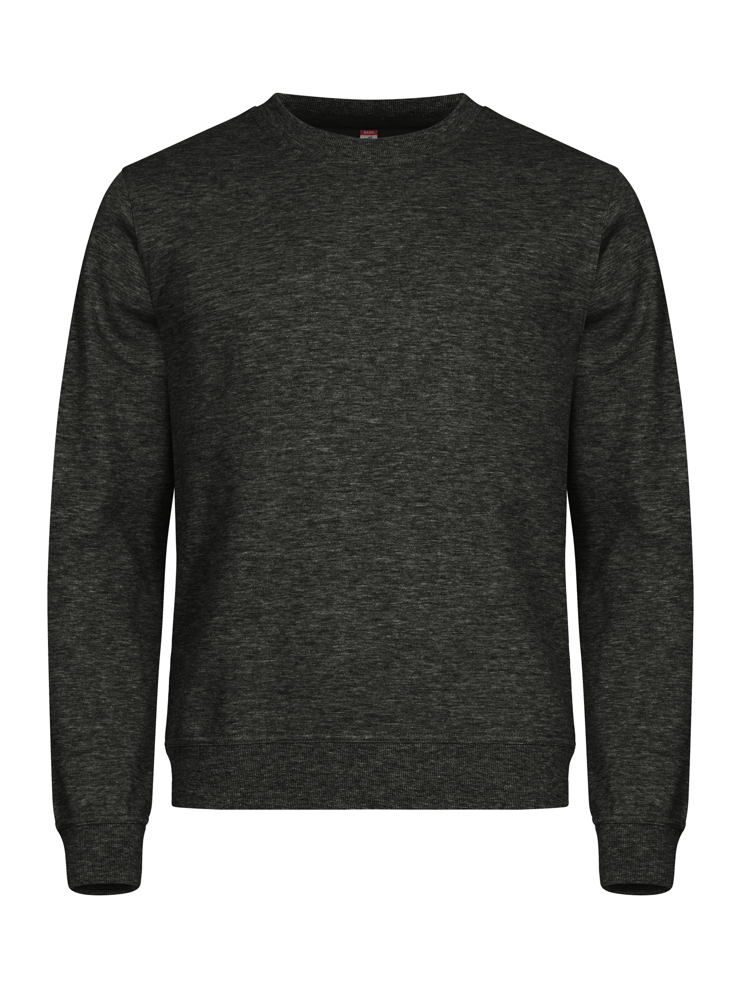 Basic Roundneck i färgen antracitmelerad