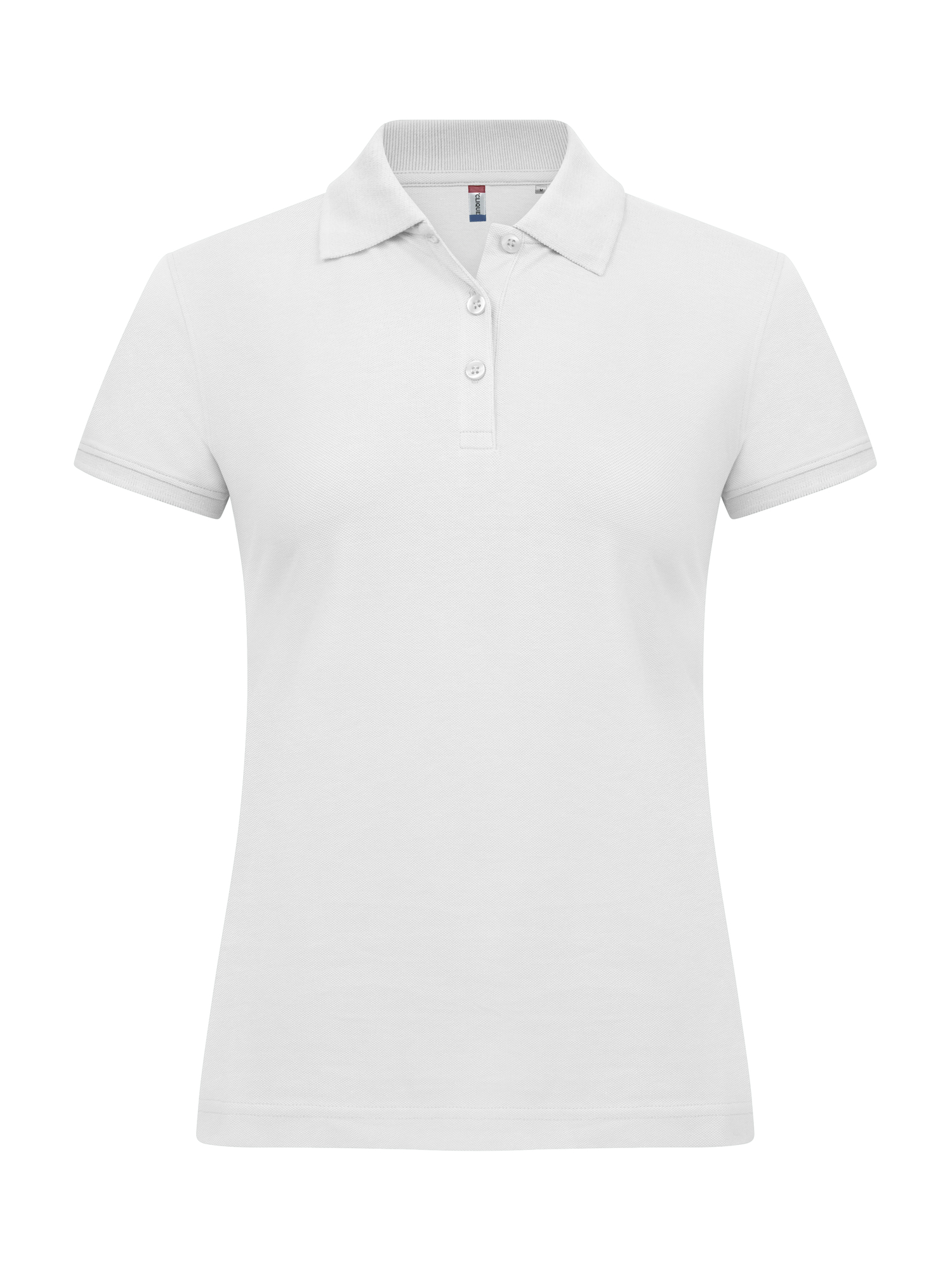 Piqué Clique Classic Marion S/S Dame i Hvit