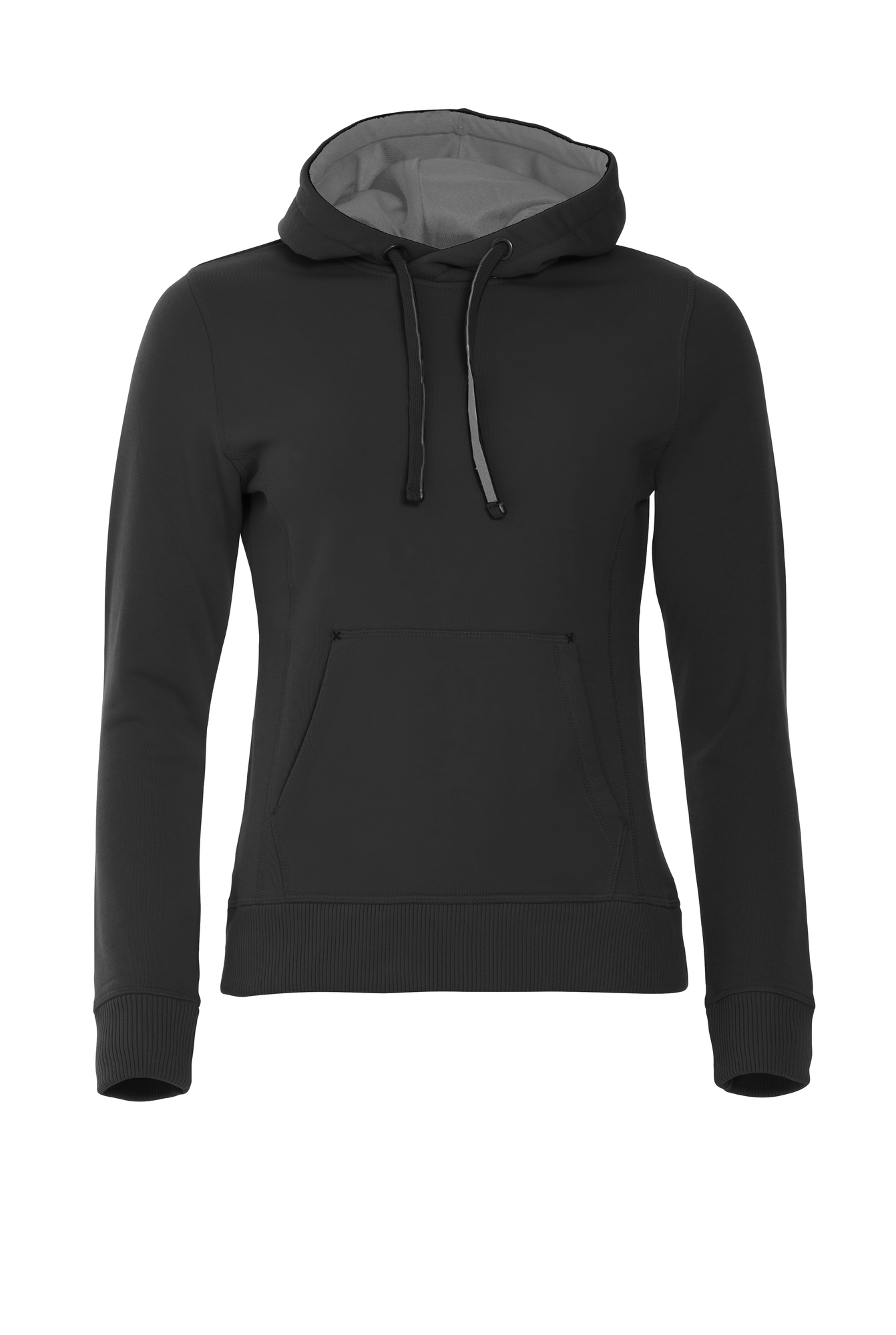 Hettegenser Clique Classic Hoody Dame i Sort