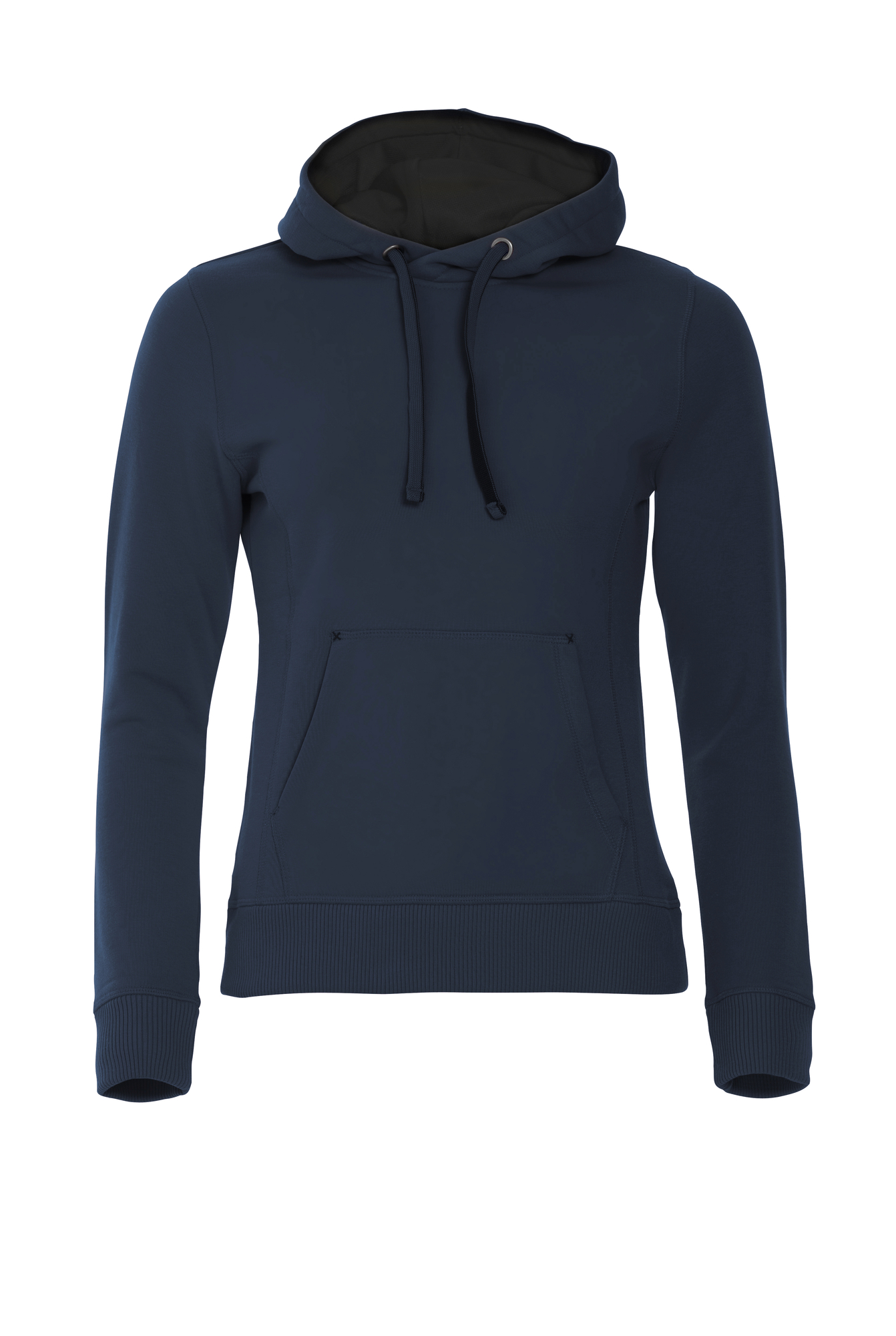 Hettegenser Clique Classic Hoody Dame i Marineblå