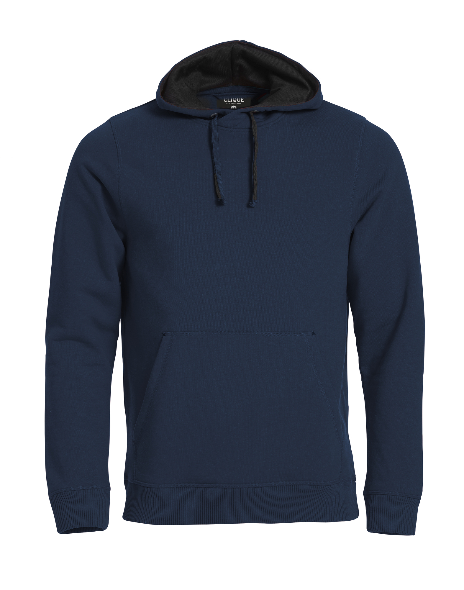 Hettegenser Clique Classic Hoody Herre i Marineblå