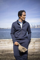 Redbridge Cardgigan Sweatjack, Kleding Heren, Colbert Long Cut